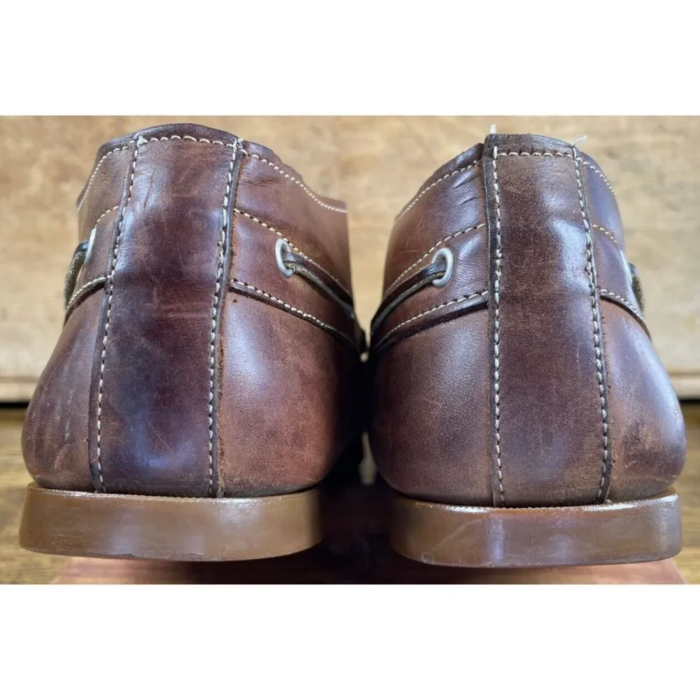 Timberland Brig 4-Eye Boat Shoe Size 13 M Light Brown Non-Marking Sole 29571‎ - Picture 5 of 10